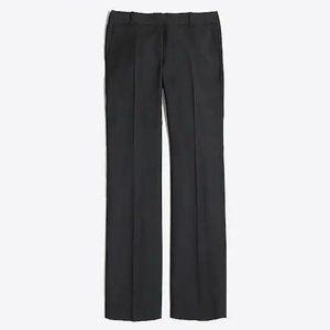 J. Crew Suiting Black Lightweight Wool Pants